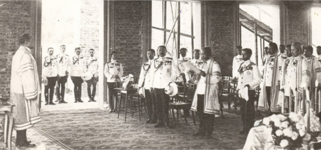 กรมพระยาดำรงกล่าวถวายรายงานเรื่องจุฬา ต่อรัชกาลที่ 6