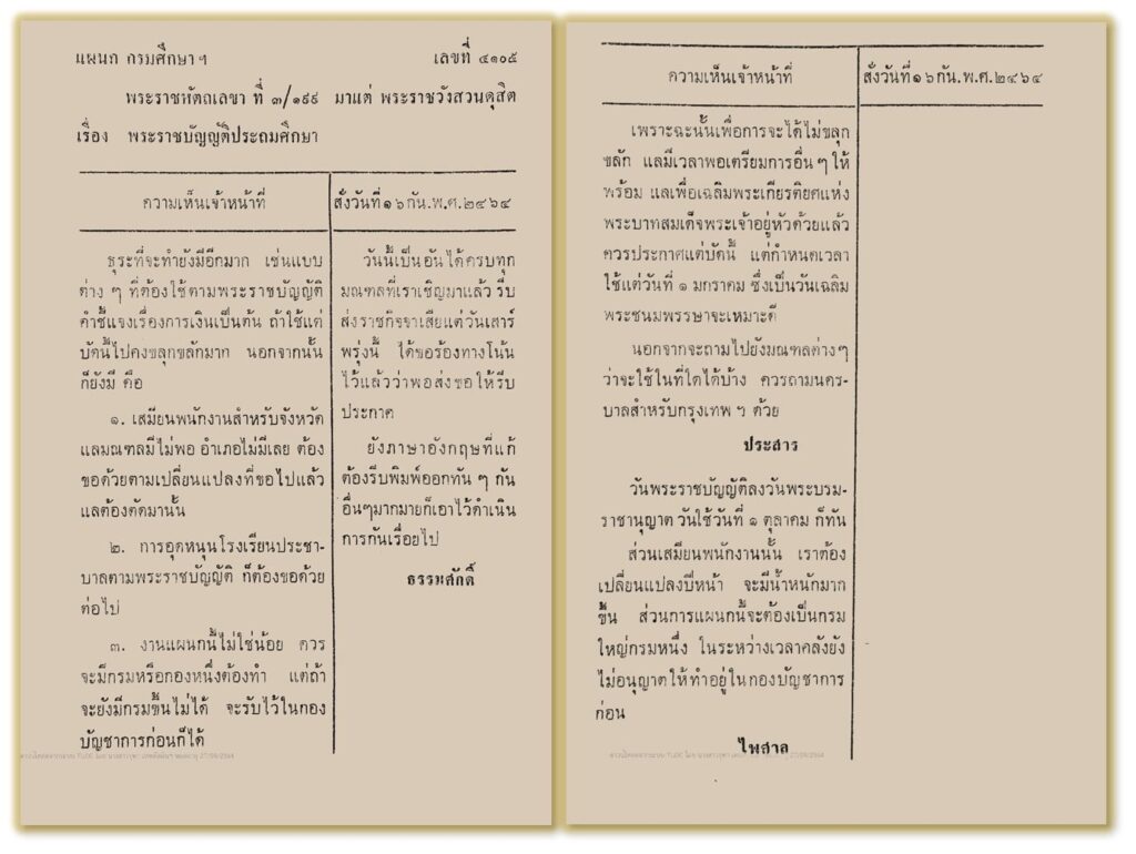 สั่งการประกาศใช้ พรบ